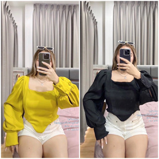 🖤 เสื้อดาวิกา ผ้าซ่าร่า🛍✨   ( พร้อมส่ง )