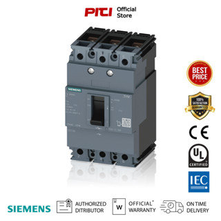 Siemens เบรกเกอร์ MCCB 3VM 3P 200A-250A (36kA) 415V TM210, FTFM