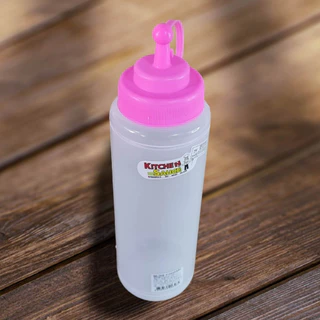 ขวดซอส 870Ml ขวดซอสพลาสติก ขวดซอสจัมโบ้ เกรด A หนา แข็งแรง พร้อมส่ง!!