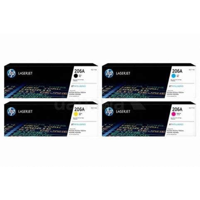 HP 206A W2110A Black , HP 206A W2111A C M Y ของแท้ - รูปที่ 2