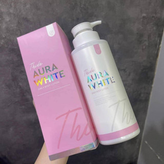 โลชั่นธิดา ออร่าไวท์ THIDA AURA WHITE BODY SERUM 400ml. แพคเก็ตใหม่ล่าสุด