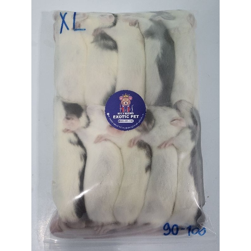 หนูแรทแช่แข็งpack10ตัว