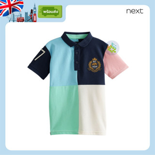 (พร้อมส่ง 3Y)  เสื้อยืดเด็กผู้ชาย คอปก เสื้อเด็กโต Pastel Polo T-shirt ร้าน jrqkidstore