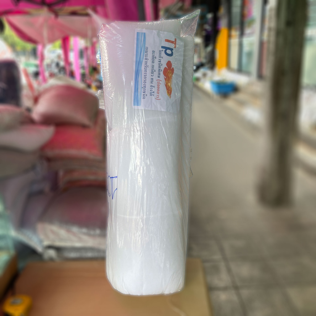 ใยกรองตู้ปลา ใยหมอนข้าง ใยแก้วกรองน้ำบ่อปลาและตู้ปลา เนื้อใยหนาคุณภาพดี ใยละเอียด ขนาด80x60cm ราคา ถูกที่สุด ดีลบีเคเค รูปภาพหลัก