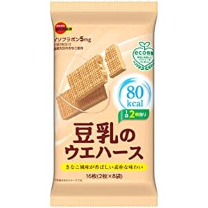 Bourbon Soy Milk Wafers 16 ชิ้น X 6 ถุง ส่งตรงจากญี่ปุ่น