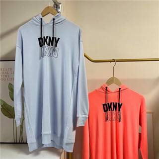 DKNY Sport Hoodies Dress  เดรส ผ้าคอตตอน อย่างดี ใส่สบาย