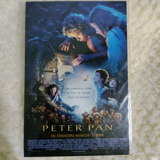 โปสการ์ด ปีเตอร์แพน Peter Pan postcard โปสการ์ดหนังดัง ปี 2004