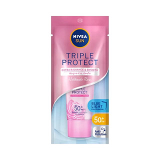 Nivea Sun Triple Protect Radiance &amp; Smooth 40ML นีเวีย ซัน ทริปเปิล โพรเทค เรเดียนซ์ แอนด์ สมูท 40 มล.