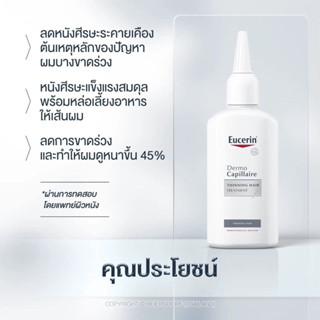 ลดปัญหาผมบาง ขาดร่วง Dermicapillaire Re-Vitalizing Scal 100ml แก้ปัญหาผมร่วง