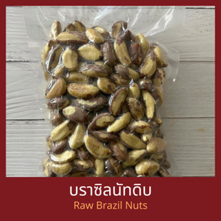 บราซิลนัทดิบ 250 กรัม / 500 /1 กิโลกรัม Raw Brazil Nuts 250 g / 500 g/ 1 kg