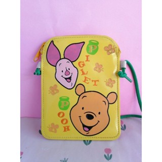 Winnie ​the​ pooh​ 🌻 หมีพูห์ พิกเล็ต ที่ใส่บัตร Tokyo​ disney​resort​
