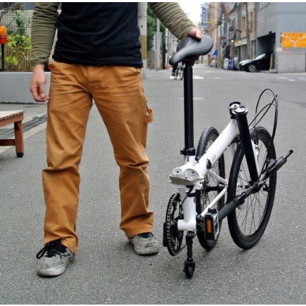 Dahon Landing gear ล้อช่วยเข็นจักรยานพับ แข็งแรง สะดวก พับแล้วไม่ต้องยก ไม่ต้องล็อคจักรยานไ