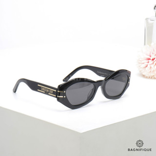 NEW DIOR SUNGLASSES BLACK GHW