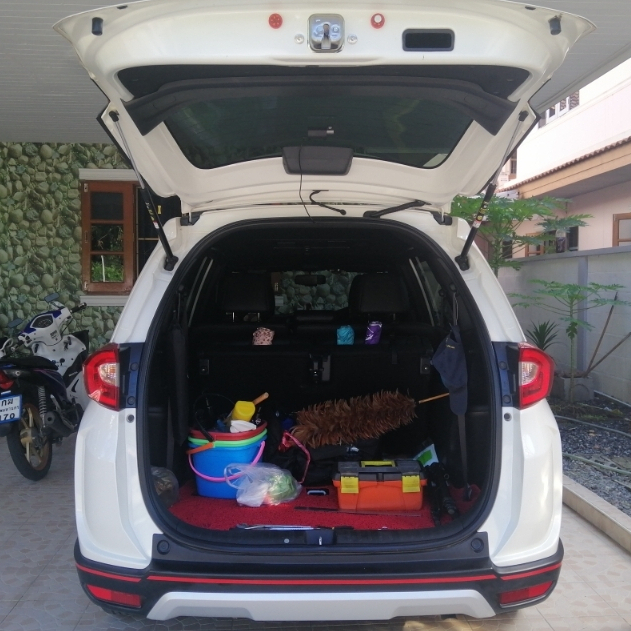 โช้คค้ำฝากระโปรงท้าย Honda BRV 2016-2021 ฮอนด้า BR-V ตรงรุ่นไม่ต้องเจาะ ค้ำฝาหน้า Vethaya รับประกัน 2 ปี