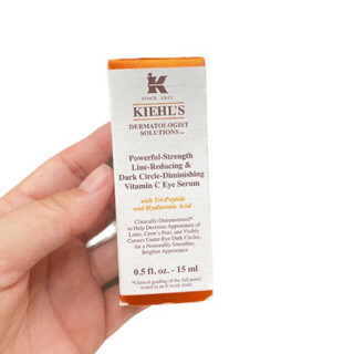 Kiehls Powerful-Strength Dark Circle Reducing Vitamin C Eye Serum