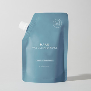 HAAN Refill Face Cleanser 200ML ถุงเติมรีฟีลผลิตภัณฑ์ทำความสะอาดผิวหน้า สำหรับทุกสภาพผิว สามารถรีฟีลได้