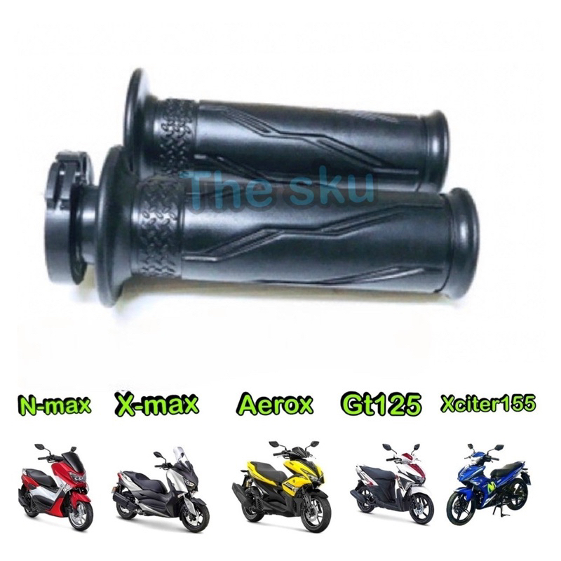 ปลอกแฮนด์ (พร้อมไส้เร่ง) ** Nmax Aerox Gt125 ** อย่างดี (GT249)