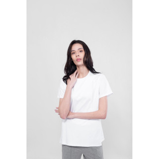 QueenCows เสื้อให้นม Jona T-Shirt (White)