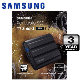 Samsung 1TB T7 Shield  Portable SSD USB3.2 (Black)