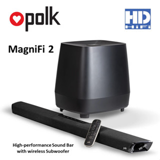 Polk MagniFi 2 SoundBar with wireless Subwoofer