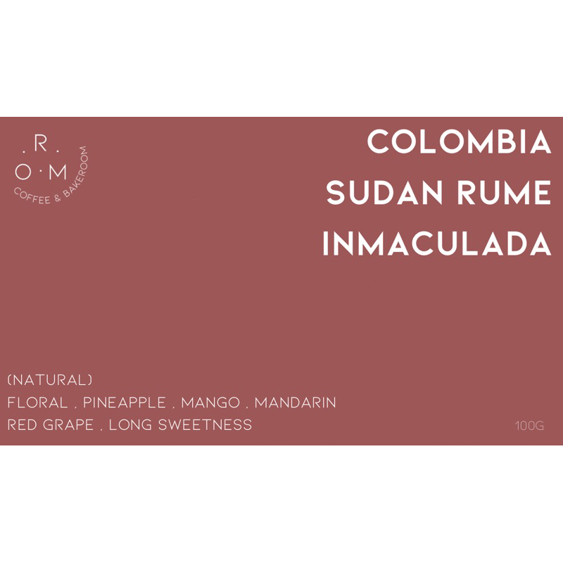 Colombia Sudan rume Inmaculada