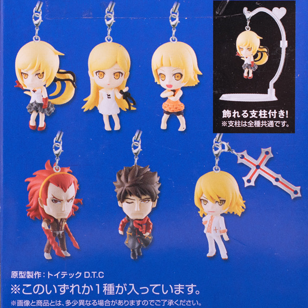 พวงกุญแจ+ฐานแขวน Kiss-shot Acerola-orion Heart-under-blade /Kizumonogatari/ Bakemonogatari ของใหม่ ข