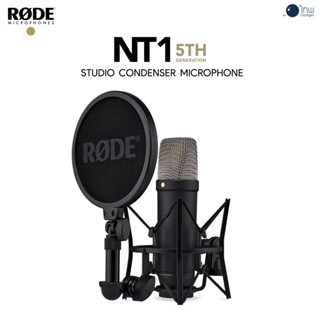 Rode NT1 5th Generation Studio Condenser Microphone - Black ศูนย์ไทย 2 ปี