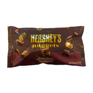 Hersheys Nuggets Extra Creamy Milk Chocolate with Cookie Bits