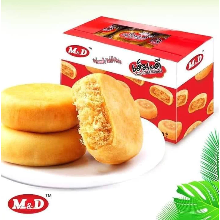 ขนมเปี๊ยะไก่หยอง และ ขนมเปี๊ยะหมูหยอง MD ขนมเปี๊ยะไส้ไก่หยอง M&D เอ็ม&ดี 12 ชิ้น x 42 กรัม thumbnail 6