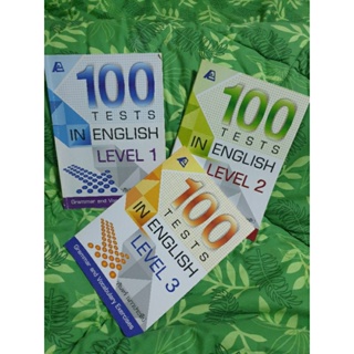 100 TESTS IN ENGLISH LEVEL1-3 (มือสอง)