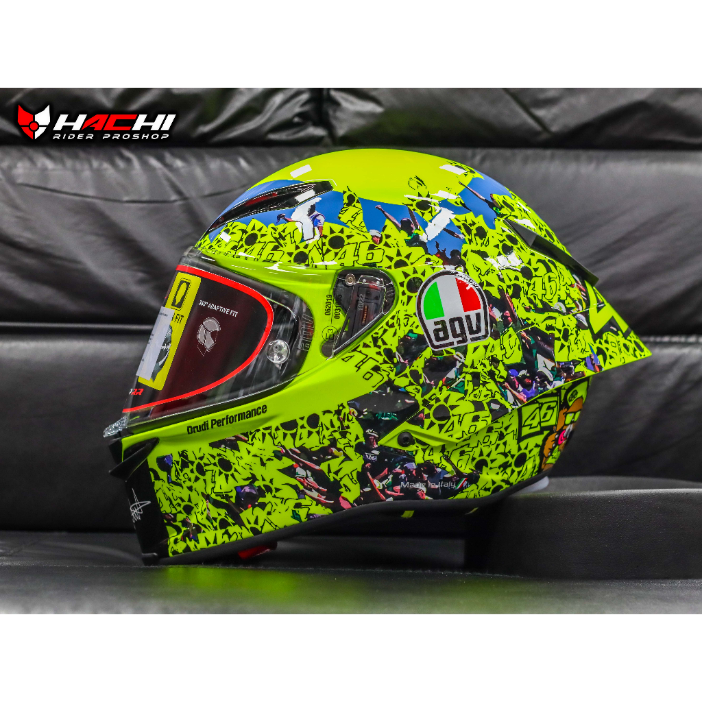 AGV : PISTA GP RR - Rossi Misano 2 2021 ( Limited 4,000 ใบ )