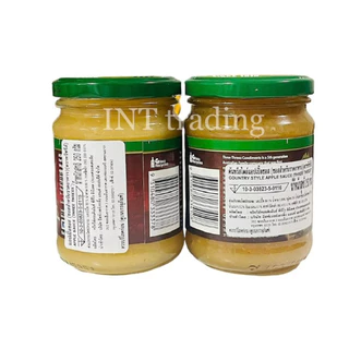 APPLE SAUCE THREE THREES 250 g. / Country Style ซอสแอปเปิ้ลชนิด บดละเอียด ขยาด 250 กรัม