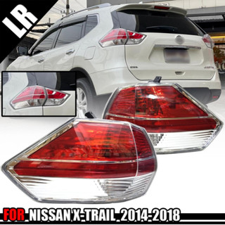 เสื้อไฟท้ายรถยนต์ เสื้อไฟท้ายรถ สำหรับ นิสสัน เอ็กซ์เทรล NISSAN X-TRAIL ปี 2014-2018 1คู่ มีขาย (แยกซ้ายขวา)