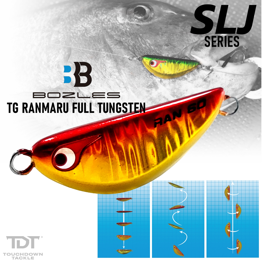 BOZLES TG RANMARU 60-80g SLJ   *** เหยื่อจิ๊กทังสเตน ของแท้ 100% ***
