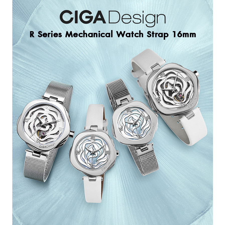 CIGA Design R Series Mechanical Watch Strap 16mm - สายนาฬิกาซิก้า ดีไซน์รุ่น R Series Mechanical 16 มม.