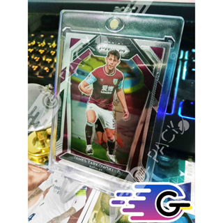 การ์ดนักฟุตบอล 2020-21  PANINI PRIZM PREMIER LEAGUE james tarkowski BASE CARD