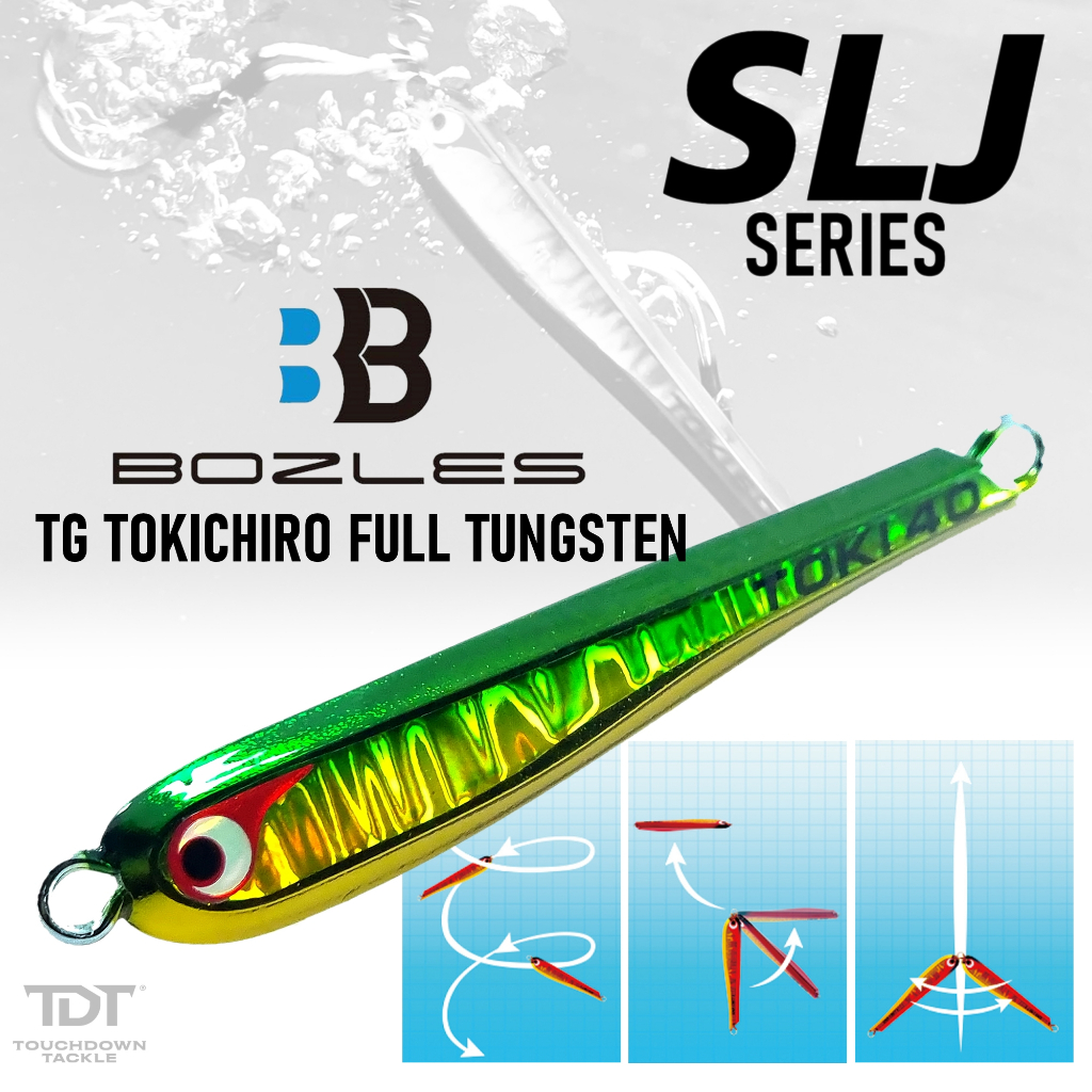 BOZLES TG TOKICHIRO 40-60-80g SLJ *** เหยื่อจิ๊กทังสเตน ของแท้ 100% ***