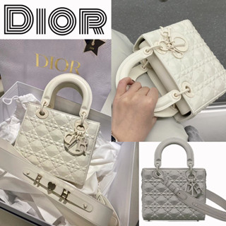 ดิออร์  DIOR  SMALL LADY DIOR MY ABCDIOR กระเป๋า/กระเป๋าสตรี/กระเป๋าสะพายข้าง/กระเป๋าสะพาย/ของแท้ 100%