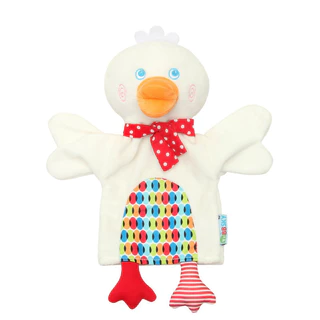 ตุ๊กตาหุ่นมือ BBSKY ตุ๊กตาหุ่นมือรูปสัตว์ Hand Puppet ตุ๊กตาผ้านิ่ม สำหรับเล่านิทาน เสริมสร้างพัฒนาการ