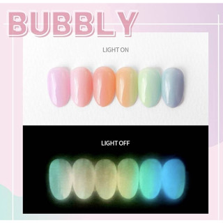 🆕🇰🇷MiniBold Bubbly collection เซต 6สี Pastel Candy ไม่มีBox setและชาร์ตสี DGel Korea ของแท้นำเข้าจากเกาหลี🇰🇷 พร้อมส่ง