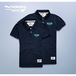 Rudedog By Hashtag เสื้อโปโล ทรงผู้ชาย รุ่น Wing สินค้าลิขสิทธิ์แท้