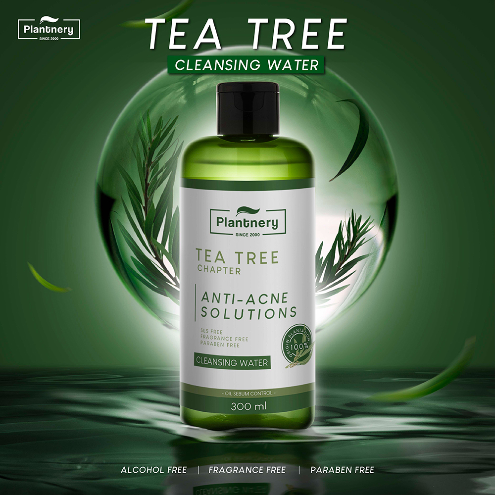 PLANTNERY TEA TREE FIRST CLEANSING WATER 300 ML