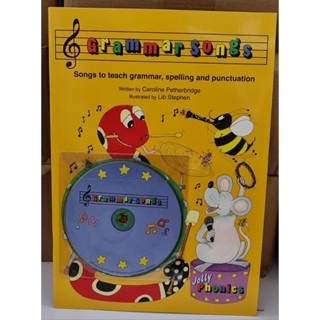 Grammar Songs book and CD  (Jolly phonics) เปิดฟังในรถได้