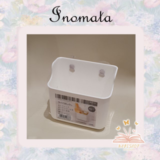 inomata ตะกร้าใส่ช้อนส้อมและอุปกรณ์เครื่องครัว แบบสูญอากาศติดผนังได้