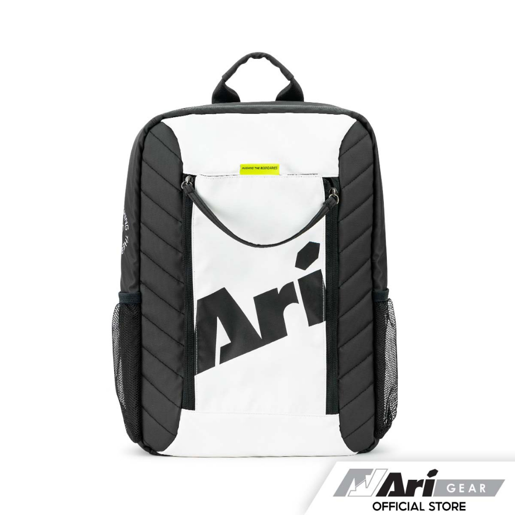 ARI UTILITY BACKPACK - BLACK/WHITE/VOLT กระเป๋าอาริ ยูทิลิตี้ สีดำ