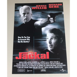 Handbill (แฮนด์บิลล์) หนัง “The Jackal” ใบปิดไทย จากค่ายวิดีโอ ราคา 129 บาท