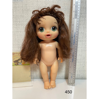 Baby alive doll ผมยาว ไม่มีชุดค่ะ ของแท้ สภาพ95%