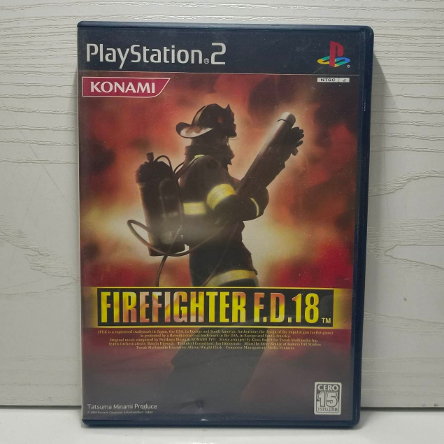 แผ่นแท้ [PS2] Firefighter F.D. 18 (Japan) (SLPM-65470)