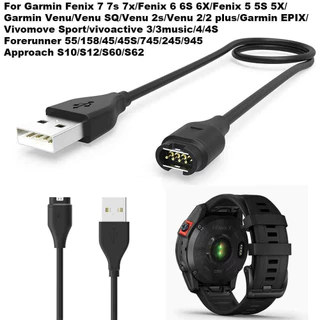 สายชาร์จ Garmin Fenix 8 7X 7 6 6X Epix 5X Instinct/Venu/Vivoactive 6 5 4 3 Forerunner 170 570 970 965 265 255 SQ 2 plus