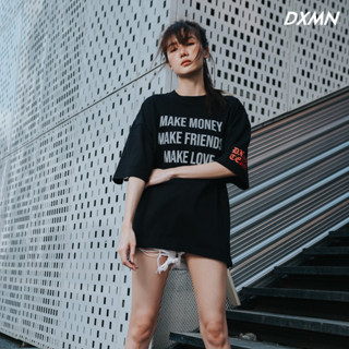 DXMN Clothing "MAKE MONEY FRIENDS LOVE" Oversized Tee